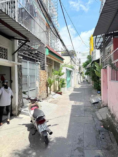 HIẾM - BÁN NHÀ 1 ĐỜI CHỦ NGANG BỀ THẾ 6.5M - KHU BÀU CÁT - 100M2