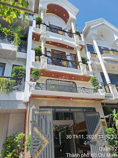 CĂN HỘ CAO CẤP–HIỆP THÀNHQ12–50M² ‐ 5 TẦNG ‐ NGANG 5×10. CHỈ 6 TỶ 350.