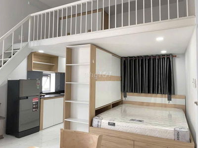 DUPLEX GÁC+1 GIƯỜNG NGỦ TRUNG TÂM QUẬN 4 SÁT QUẬN 1, TRỐNG SẴN Ở LIỀN