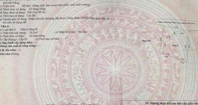 Bán Đất Tặng Nhà Kiệt 3m Cách Đường 30  Phạm Cự Lương Gần Cầu Rồng Diệ