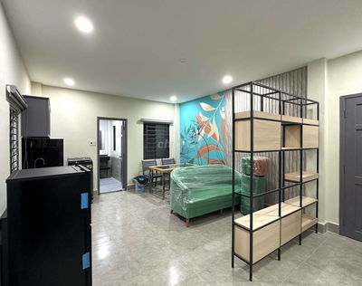 CHO THUÊ CĂN HỘ CHUNG CƯ CÓ THANG MÁY FULL NỘI THẤT XINH ĐẸP 5.5TR