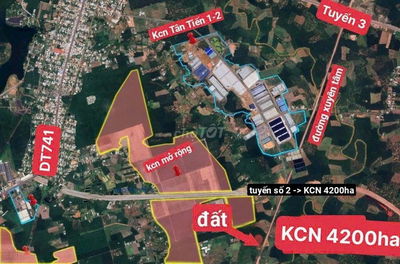 💰 Chỉ 250 Triệu – Sở hữu ngay 1.000m² đất, ngang 17m, liền kề khu CN