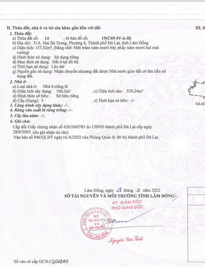 Bán nhà siêu biệt thự Mặt Tiền Hai Bà Trưng