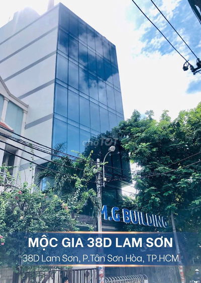 Cho Thuê Văn Phòng 38D Lam Sơn, Tân Bình, 57m2/18tr.