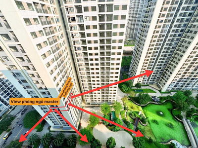 Căn 3pn 82m2 mới 100% giá siêu rẻ view trực diện hồ cá Koi, Vườn Nhật