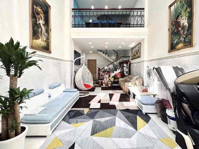 🏩 NHÀ PHONG CÁCH HIỆN ĐẠI - 5 TẦNG MỚI ĐẸP - 68M2 SỔ A4 - HẺM XE HƠI