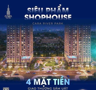 CĂN HỘ CAO CẤP- 70,74m2- 2 PN 2WC- CARA RIVER PARK- HƯNG PHÚ CẦN THƠ