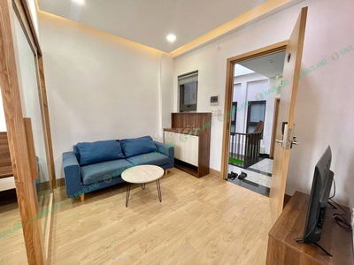 CHO THUÊ CĂN HỘ 1PN FULL NỘI THẤT CÓ BAN CÔNG – TẦNG 5 – KHUÊ MỸ