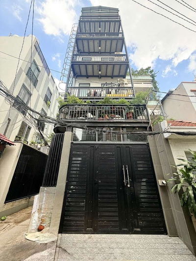 Toà nhà CHDV Thang Máy 6 Tầng 4,3×16m HXH Đinh Tiên Hoàng-Giáp Q1