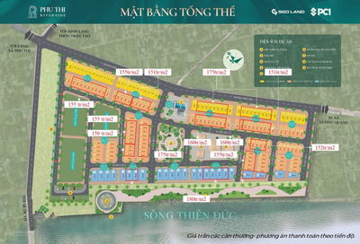 Suất ngoại giao OLK12 Phú Thị Riverside sát góc gần hồ từ 145 tr/m2 giá cam kết tốt nhất thị trường