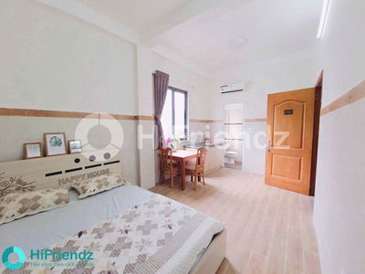 Cho thuê phòng mới cửa sổ rộng Dương Bá Trạc -ngay Cầu Nguyễn Văn Cừ.