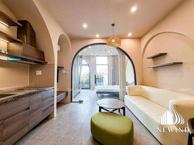 📍Studio Ban Công - Tách Bếp - Phòng Khách (40m2) ngay Hoàng Sa - TB