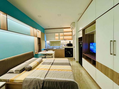 Căn hộ studio 25m2, full nội thất cao cấp, HXHi Lê Văn Sỹ Q3 cũ