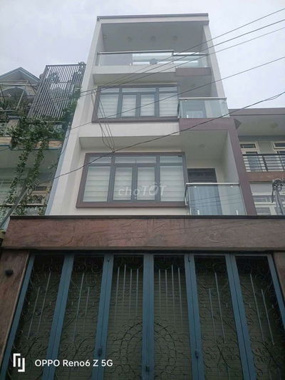 Cho thuê nhà full nội thất 5 x 15 có 3 lầu 4pn 5wc sân thượng