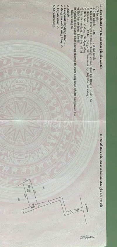 Bán Đất Full Thổ Cư Hẻm 1 Võ Tánh