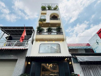 🆘Nhà 2 Mặt Hẻm Minh Phụng - Hậu Giang Q.6 | 4 Tầng Mới - 4 PN | 6.4 Tỷ