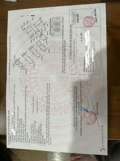 Nhà phố thương mại mặt tiền đường Tô Ngọc Vân