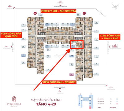 Cần bán căn hộ 1PN view sông tại Peninsula – giá mềm hơn thị trường