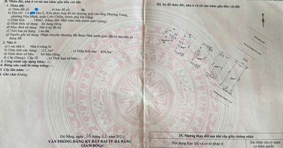 Bán SHOPHOUSE 4 tầng 2 mặt tiền đường Hoàng Thị Loan