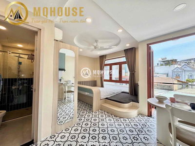 Căn Hộ Studio Ban công Thoáng - Full Nội Thất - Ngay Cầu Thị Nghè