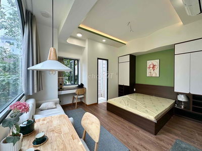 🔥NEW 100% 1PN ĐÓN SÁNG TỰ NHIÊN - NỘI THẤT ĐẸP - GẦN CV HOÀNG VĂN THỤ