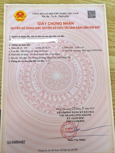 Bán lô đất siêu đẹp