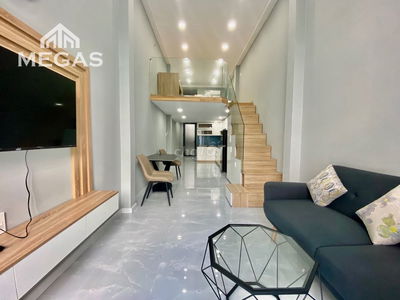 DUPLEX QUẬN 1 ĐẦY ĐỦ NỘI THẤT - AN NINH - BAN CÔNG THOÁNG- GIÁ SIÊU RẺ