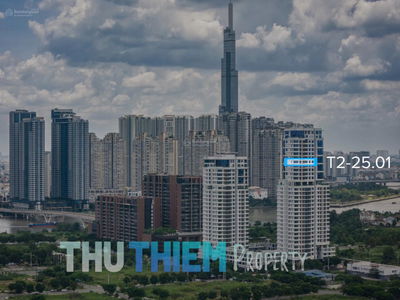 Siêu phẩm 4PN Zeit River Thủ Thiêm - căn góc, thang máy riêng - view sông - giá 48 tỷ bao hết