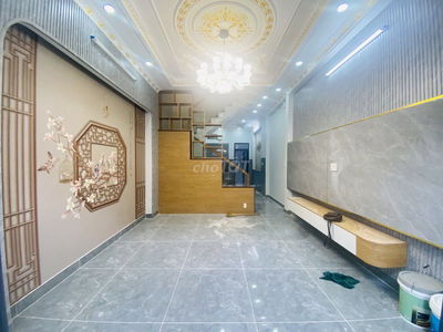 Bán nhà mới ,4 tầng ,hxh đường số 6 , phường long trường ,quận 9