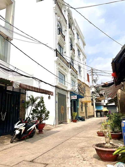 MTKD-xe tải thông-80 m2(4x20)-3 tầng- 6 x tỉ- gần lê văn quới