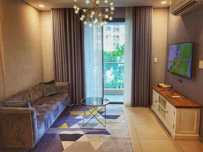 Căn hộ 1PN 50m2 đầy đủ nội thất The Gold View quận 4