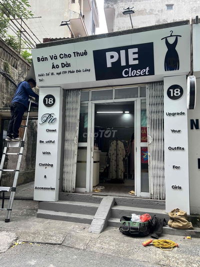 Nhượng shop cho thuê quần áo ở pháo đài láng giá thuê siêu rẻ 3tr5