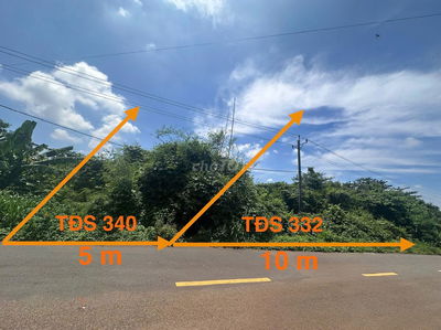 Ngân hàng thanh lý lô đất mặt tiền đường nhựa 7m- ngang 10m-100m2 thổ