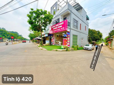Bán đất mặt tiền 4.85m tại Đường 420, Thạch Thất, Hà Nội, 100m2, giá thỏa thuận hàng hiếm