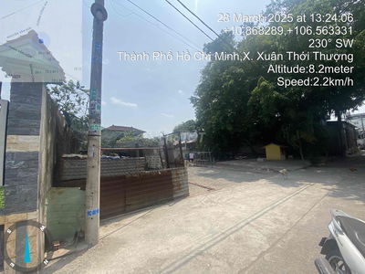 Đất 5x25m đường 5m xe tải - dân cư sạch đẹp gần chợ Xuân Thới Thượng