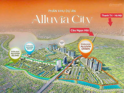 Bán chung cư Alumi tại Alluvia City- khoáng nóng tự nhiên. Gía từ 60tr/m2. Ký CĐT. HTLS 0%, Ck cao