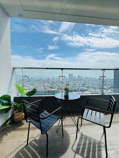 Căn hộ Monarchy B, 2 phòng ngủ view biển đẹp