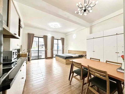 🔥STUDIO FULL NỘI THẤT NGAY LÊ VĂN SỸ_ BAN CÔNG _ MÁY GIẶT RIÊNG