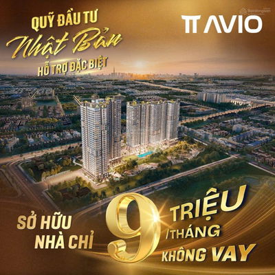 Căn hộ 2PN - 2VS với không gian sống chuẩn Nhật giữa trung tâm Dĩ An tòa Orion TT Avio chỉ 2,385 tỷ