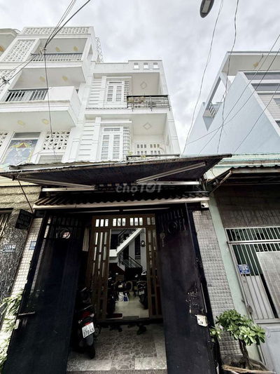 Nhỉnh 5 tỷ Nhà Phố 3 tầng hẻm 5m Thông Đường Nguyễn Văn Quá