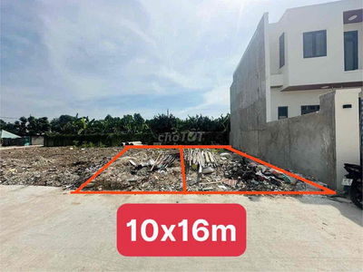 BÁN ĐẤT MẶT TIỀN ĐƯỜNG 10x16, NGAY TRẠM THU PHÍ BỬU LONG