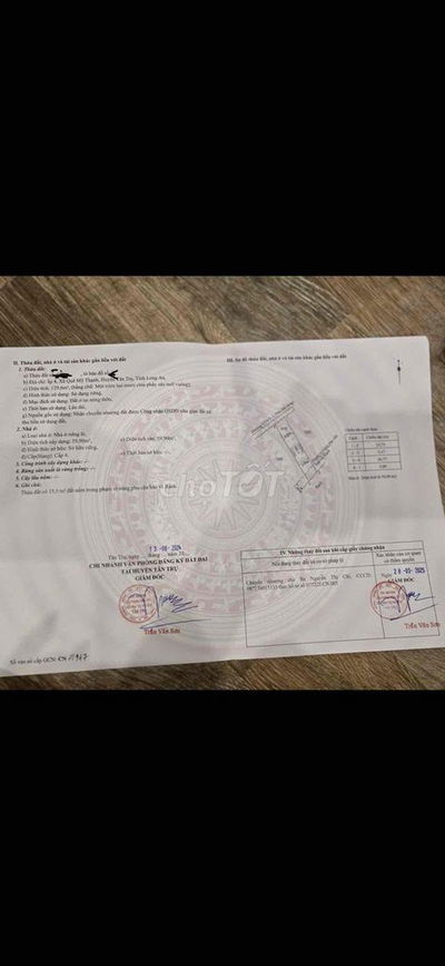 bán nhà cập 4 hoàn công