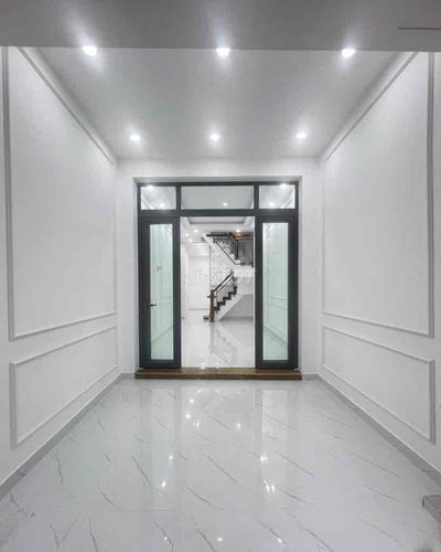 Nhà mới xây HXH, 4 tầng Âu Dương Lân, 4pn,5Wc, nở hậu