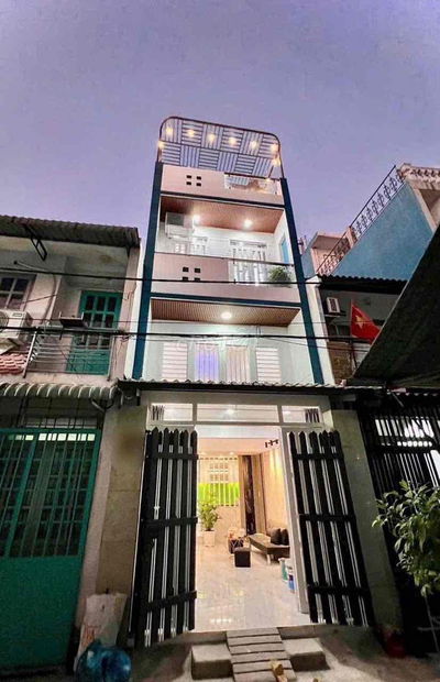 cho thuê nhà nguyên căn nhà đẹp mới xây - đường lê văn quới