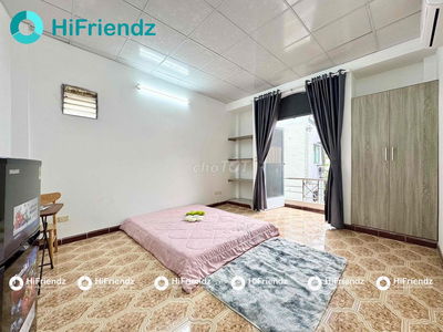 🌷STUDIO BAN CÔNG/ CỬA SỔ FULL NỘI THẤT, NGAY CẦU TRẦN QUANG DIỆU