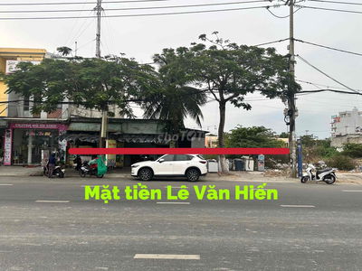 BÁN LÔ ĐẤT MẶT TIỀN ĐƯỜNG LÊ VĂN HIẾN GẦN BV 600 GIƯỜNG