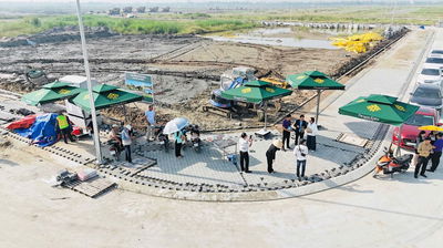 Cần bán lô đất kế góc 2 mặt tiền 100m2 Liền kề Công Viên