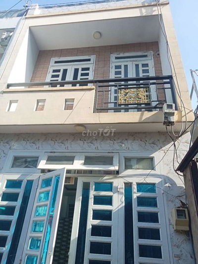 4*10. Nhà 1 lầu 2pn 2wc. Tân Thới hiệp 20. Q12