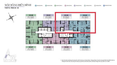 Bán căn đập thông siêu hiếm tòa F2 Sun Feliza Suites