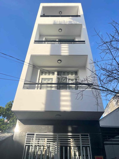 Nhà 4 Tầng 5mx10m DTSD 150m2 Lê Văn Lương PK Nhà Bè Hẻm 7m Ô Tô Đỗ Cửa